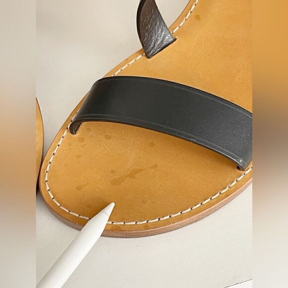 Zadig & Voltaire Leather sandal Cecilia Caprese black heeled sandal Size… - Picture 16 of 17